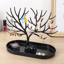 Load image into Gallery viewer, Deer Jewelry Display Stand Tray Storage Racks Earrings Necklaces Rings Jewelry Box Desktop Organizer Holder Make Up Packaging
