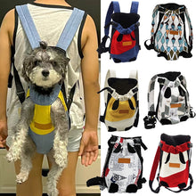Load image into Gallery viewer, Denim Breathable Pet Carrier Bag for Small Dogs Cats Travel Puppy Dog Cat Backpack Yorkshire Shih Tzu mascotas Carrying Supplies
