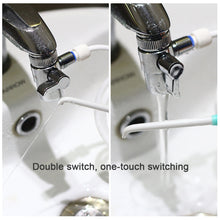 Load image into Gallery viewer, Dental SPA Faucet Tap Oral Irrigator Water Dental Flosser Toothbrush Irrigation Teeth Cleaning Switch Jet Family Water Floss 0ral irrigator
