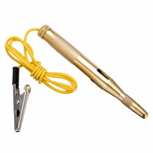 Load image into Gallery viewer, Diagnostic Tools DC 6V 12V 24V Copper Auto Car Light Circuit Tester Lamp Voltage Test Pen Detector Probe Light System Test
