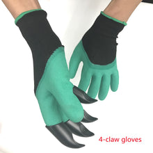 Load image into Gallery viewer, Digging gloves, gardening, dipping, labor protection, paws, garden planting, vegetable, flower, weeding protection
