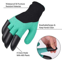 Load image into Gallery viewer, Digging gloves, gardening, dipping, labor protection, paws, garden planting, vegetable, flower, weeding protection
