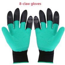 Load image into Gallery viewer, Digging gloves, gardening, dipping, labor protection, paws, garden planting, vegetable, flower, weeding protection
