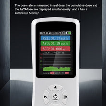 Load image into Gallery viewer, Digital Geiger Counter Nuclear Radiation Electromagnetic Radiation Detector EMF Meter TFT Color Display β-Rays X-Rays γ-Rays
