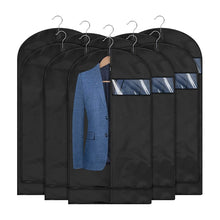 Load image into Gallery viewer, Dustproof Clothing Covers Waterproof Clothes Dust Cover Coat Suit Dress Protector Hanging Garment Bags Closet Organizer
