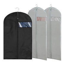 Load image into Gallery viewer, Dustproof Clothing Covers Waterproof Clothes Dust Cover Coat Suit Dress Protector Hanging Garment Bags Closet Organizer
