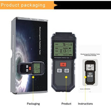 Load image into Gallery viewer, ET825 Handheld Digital Electromagnetic Radiation Tester EMF Meter For Mobile Phone household appliances Radiation Measure
