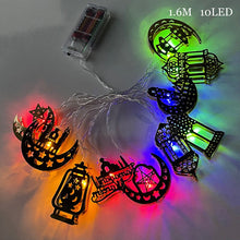 Load image into Gallery viewer, Eid Mubarak Banner Bunting Balloons Plates Napkins Tablecloth Kareem Ramadan Decoration Muslim Islamic Festival Party Supplies
