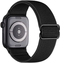 Load image into Gallery viewer, Elastic Nylon Solo Loop Strap For Apple Watch Band 44mm 40mm 38mm 42mm Adjustable Bracelet iWatch Series 3 4 5 6 Se Wristbands
