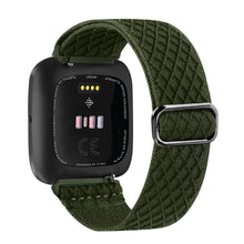 Load image into Gallery viewer, Elastic Woven Loop Strap for Fitbit Versa 3 2 Versa Lite Band Adjustable Nylon Sport Watchband Bracelet for Fitbit Sense Band
