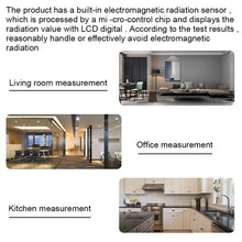 Load image into Gallery viewer, Electric Field Tester EMF Meter Magnetics Field Radio Test Sound Light Alarm Electromagnetic Radiation Detector
