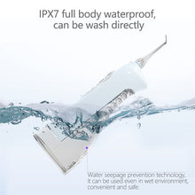 Load image into Gallery viewer, Electric Oral Irrigator Dental Water Flosser 3 Mode USB Rechargeable Family Travel Use Waterproof Water Jet Floss Teeth Cleaner 0ral irrigator

