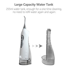 Load image into Gallery viewer, Electric Oral Irrigator Dental Water Flosser 3 Mode USB Rechargeable Family Travel Use Waterproof Water Jet Floss Teeth Cleaner 0ral irrigator
