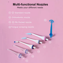 Load image into Gallery viewer, Electric Oral Irrigator Dental Water Flosser 3 Mode USB Rechargeable Family Travel Use Waterproof Water Jet Floss Teeth Cleaner 0ral irrigator
