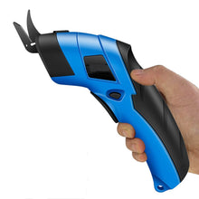Load image into Gallery viewer, Electric Scissors Cloth Cutting Machine Lithium Charging Leather Sewing Tailor Scissor Tungsten Steel Blade Portable Hand Tool
