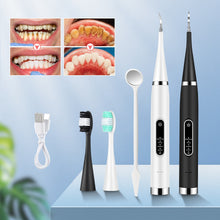 Load image into Gallery viewer, Electric Teeth Cleaner Dental Calculus Scaler Plaque Stain Tartar Removal Sonic Toothbrush Waterproof Teeth Whitening Oral Care 0ral irrigator

