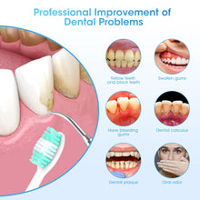 Load image into Gallery viewer, Electric Teeth Cleaner Dental Calculus Scaler Plaque Stain Tartar Removal Sonic Toothbrush Waterproof Teeth Whitening Oral Care 0ral irrigator
