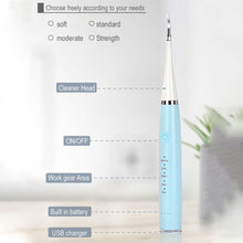 Load image into Gallery viewer, Electric Ultrasonic Dental Calculus Remover Teeth Cleaner Dental Cleaning Teeth Whitening Scaler Dental Tartar Remover Oral Care 0ral irrigator
