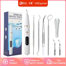 Load image into Gallery viewer, Electric Ultrasonic Irrigator Dental Scaler Calculus Oral Tartar Remover Tooth Stain Cleaner LED Teeth Whitening Cleaning tools 0ral irrigator
