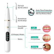 Load image into Gallery viewer, Electric Ultrasonic Irrigator Dental Scaler Calculus Oral Tartar Remover Tooth Stain Cleaner LED Teeth Whitening Cleaning tools 0ral irrigator
