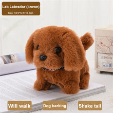 Load image into Gallery viewer, Electronic Pet Dog Toy Walking Interactive Dog Plush Doll Toys Vibrating Automatic Moving Electric Puppy Gift For Baby Kids
