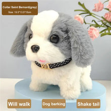 Load image into Gallery viewer, Electronic Pet Dog Toy Walking Interactive Dog Plush Doll Toys Vibrating Automatic Moving Electric Puppy Gift For Baby Kids
