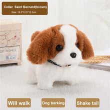 Load image into Gallery viewer, Electronic Pet Dog Toy Walking Interactive Dog Plush Doll Toys Vibrating Automatic Moving Electric Puppy Gift For Baby Kids
