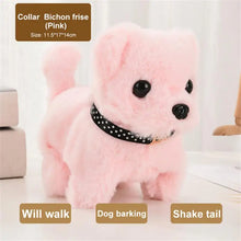 Load image into Gallery viewer, Electronic Pet Dog Toy Walking Interactive Dog Plush Doll Toys Vibrating Automatic Moving Electric Puppy Gift For Baby Kids
