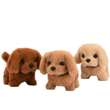Load image into Gallery viewer, Electronic Pet Dog Toy Walking Interactive Dog Plush Doll Toys Vibrating Automatic Moving Electric Puppy Gift For Baby Kids
