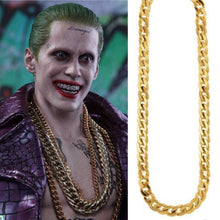 Load image into Gallery viewer, Eric Border Jack Napier Arthur Fleck Gold Chunky Necklace Chain Cosplay Accessory Prop Jewelry
