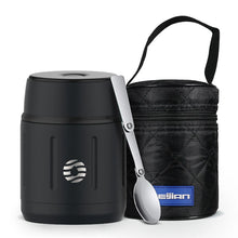 Load image into Gallery viewer, Food Thermos,  Portable Thermos Boxes, Insulated Lunch Box, 500ML, 316 Stainless Steel , BPA Free，With Spoon
