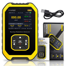 Load image into Gallery viewer, FNIRSI GC-01 Geiger Counter Nuclear Radiation Detector X-ray Beta Gamma Detector Dosimeter Y-ray β-ray Radioactive Tester
