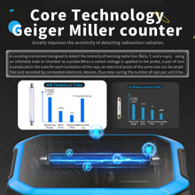 Load image into Gallery viewer, FNIRSI GC-01 Nuclear Radiation Detector Geiger counter X-ray γ-ray β-ray Radioactivity Tester Marble Detector Personal Dosimeter
