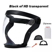 Load image into Gallery viewer, Faceshield Eyeshield Dust Cover Transparent Moto Cycling Windproof Mask Full Face Dustproof Anti-wind Welding Safety Glasses

