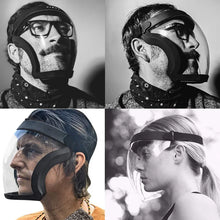 Load image into Gallery viewer, Faceshield Eyeshield Dust Cover Transparent Moto Cycling Windproof Mask Full Face Dustproof Anti-wind Welding Safety Glasses
