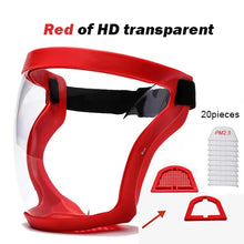 Load image into Gallery viewer, Faceshield Eyeshield Dust Cover Transparent Moto Cycling Windproof Mask Full Face Dustproof Anti-wind Welding Safety Glasses
