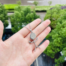 Load image into Gallery viewer, Fashion Hip Hop Fxck You Funny Doodle Pendant Necklace For Man Woman Stickman Middle Finger Rock Punk Necklace Party Jewelry
