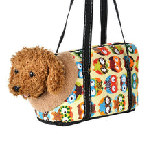 Load image into Gallery viewer, Fashion Pet Carrier For Small Dogs Cats Warm Fleece Puppy Dog Bags Backpack Outdoor Travel Pet Sling Bag Chihuahua Pet Supplies

