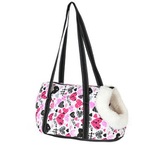 Load image into Gallery viewer, Fashion Pet Carrier For Small Dogs Cats Warm Fleece Puppy Dog Bags Backpack Outdoor Travel Pet Sling Bag Chihuahua Pet Supplies

