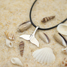 Load image into Gallery viewer, Fashion Whale Tail Necklace Bohemian Men Women Sea Animal Pendant Necklace Adjustable Simple Viking Jewelry Gift For Best Friend
