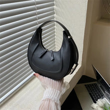 Load image into Gallery viewer, Women PU Leather Handbag Design Bag Female New Tide Simple Personality Underarm Crescent Bag Ladies Shoulder Bag Bolsos
