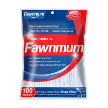 Load image into Gallery viewer, Fawnmum 50/100pcs Dental Floss Flosser Picks Toothpicks Teeth Stick Interdental Brush Tooth Cleaning Dental Floss Pick Oral Care 0ral irrigator
