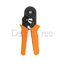 Load image into Gallery viewer, Ferrule Crimping Tool Kit, Hexagonal sawtooth Self-adjustable Ratchet Wire Terminals Crimper Kit with Wire Terminals kits
