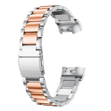 Load image into Gallery viewer, For Fitbit Charge 5 4 3 2 Smart Bracelet Strap Stainless Steel Watch Band Loop For Fitbit Charge 3 SE Black Silver Strap Correa
