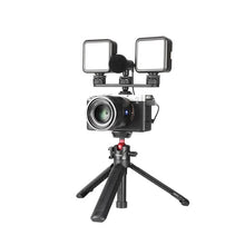 Load image into Gallery viewer, For Ulanzi PT-23 Triple Cold Shoe Bracket Mount Holder Nikon Canon Sony DSLR SLR Camera Monitor Mount Smartphone Vlog Bracket
