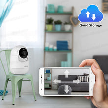 Load image into Gallery viewer, Fuers 3MP IP Camera Tuya Smart Home Indoor WiFi Wireless Surveillance Camera Automatic Tracking CCTV Security Baby Pet Monitor
