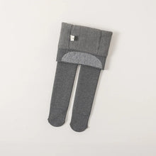 Load image into Gallery viewer, Full-Footed Leggings Little Girl Tights Thick Fleece Lined Stockings Cotton Pantyhose Thermal Winter Pants
