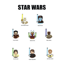 Load image into Gallery viewer, G0108 Aayla Secura Count Dooku Building Blocks Mace Windu Figurine Jedi Temple Guard Bricks Ahsoka Tano Figure Qui-Gon jinn Toys
