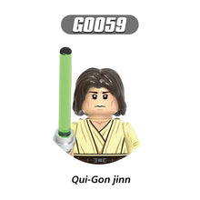 Load image into Gallery viewer, G0108 Aayla Secura Count Dooku Building Blocks Mace Windu Figurine Jedi Temple Guard Bricks Ahsoka Tano Figure Qui-Gon jinn Toys
