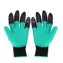 Load image into Gallery viewer, Garden Gloves With Claws ABS Plastic Garden Rubber Gloves Gardening Digging Planting Durable Waterproof Work Glove Outdoor
